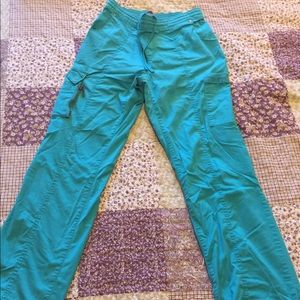 Teal scrubs bottoms